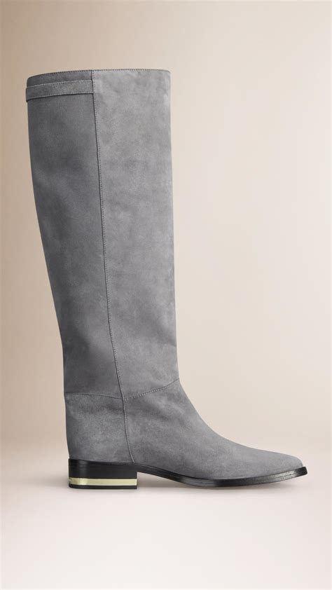 burberry suede over the knee boots|Women’s Designer Boots .